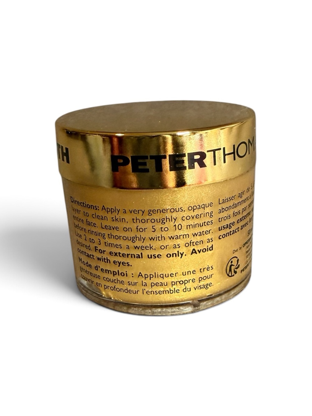 💛PETER THOMAS ROTH💛24K Gold Mask/NIP - Picture 2 of 4